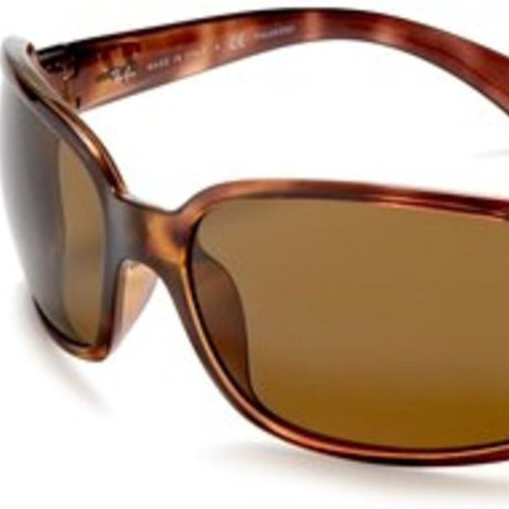 Ray-Ban RB4068 Polarized Sunglasses Havana w/Brown (642/57)